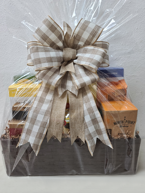 Mia Bella Gift Baskets and Flower Shop Cookies Tea Gift Baskets